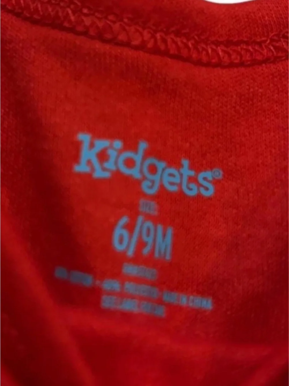 Kidgets Red & Gray 'New to the Crew' Truck Matching Set